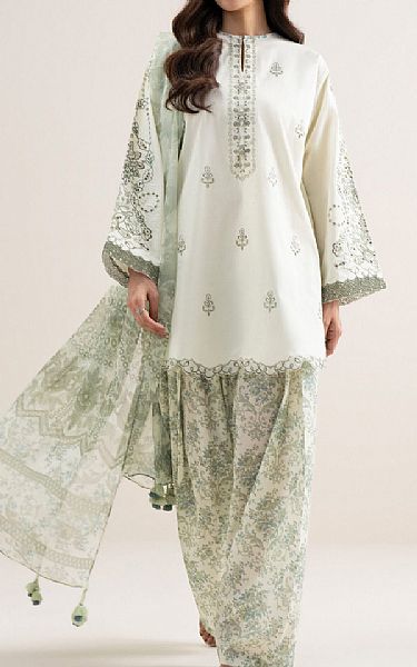Sapphire Off White Lawn Suit | Pakistani Lawn Dress in USA- Image 1