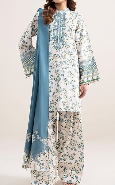 Sapphire Off White Lawn Suit | Pakistani Lawn Dress in USA- Image 1