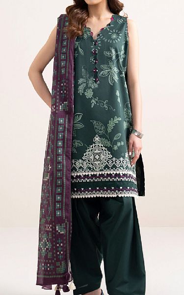 Sapphire Mineral Green Lawn Suit | Pakistani Lawn Dress in USA- Image 1