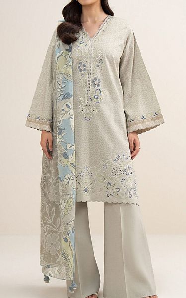 Sapphire Grey Lawn Suit | Pakistani Lawn Dress in USA- Image 1