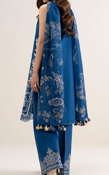 Sapphire Blue Lawn Suit | Pakistani Lawn Dress in USA- Image 2