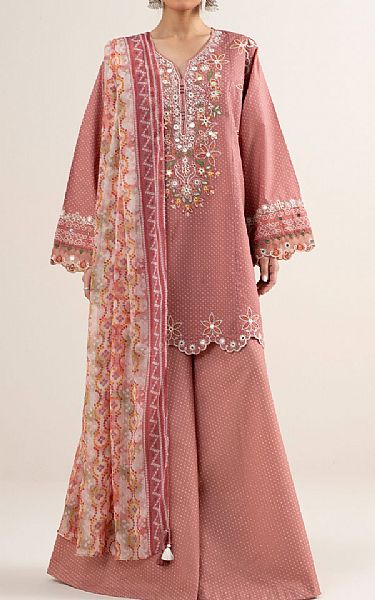 Sapphire Sea Pink Lawn Suit | Pakistani Lawn Dress in USA- Image 1