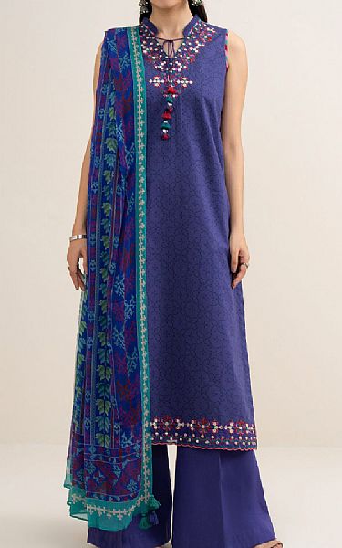 Sapphire Twilight Lawn Suit | Pakistani Lawn Dress in USA- Image 1