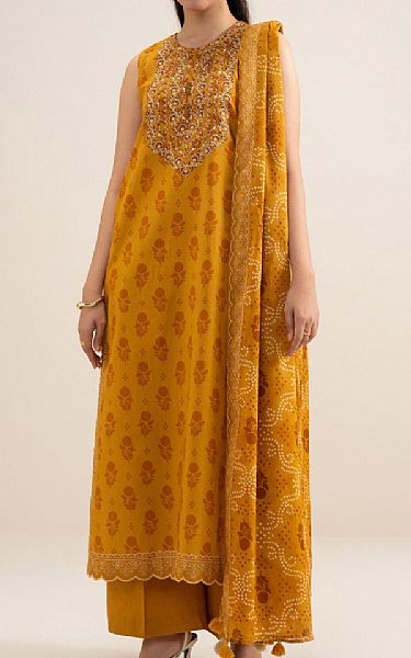 Sapphire Mustard Lawn Suit | Pakistani Lawn Dress in USA- Image 1