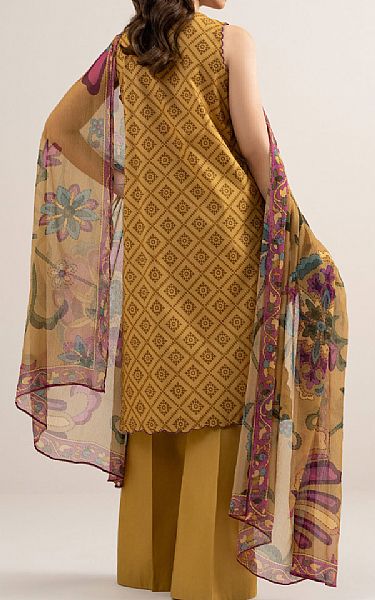 Sapphire Sand Gold Lawn Suit | Pakistani Lawn Dress in USA- Image 2