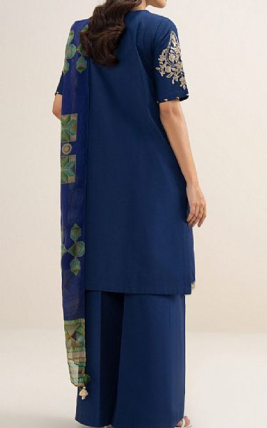 Sapphire Blue Lawn Suit | Pakistani Lawn Dress in USA- Image 2