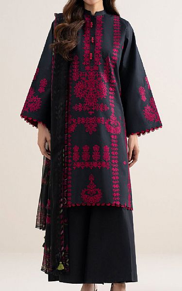 Sapphire Black Lawn Suit | Pakistani Lawn Dress in USA- Image 1