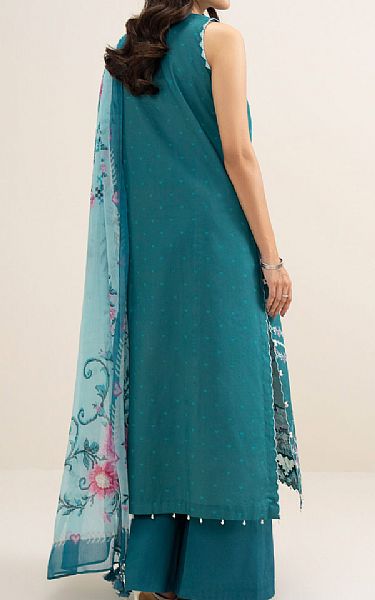 Sapphire Teal Lawn Suit | Pakistani Lawn Dress in USA- Image 2