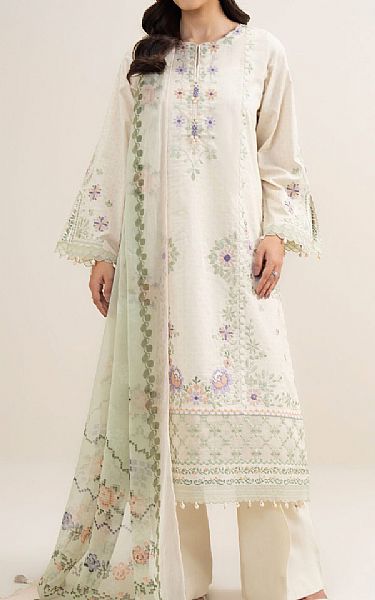 Sapphire Off White Lawn Suit | Pakistani Lawn Dress in USA- Image 1