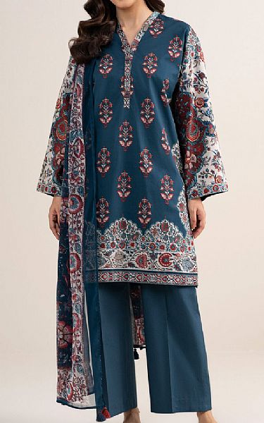 Sapphire Pickled Bluewood Lawn Suit | Pakistani Lawn Dress in USA- Image 1