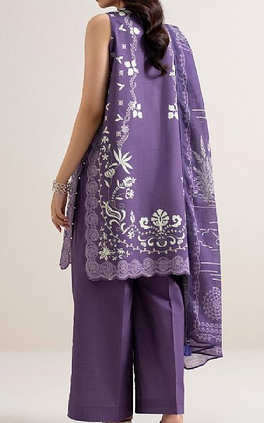 Sapphire Dusty Purple Lawn Suit | Pakistani Lawn Dress in USA- Image 2