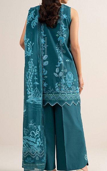 Sapphire Teal Lawn Suit | Pakistani Lawn Dress in USA- Image 2