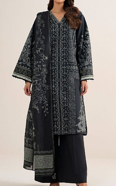 Sapphire Black Lawn Suit | Pakistani Lawn Dress in USA- Image 1