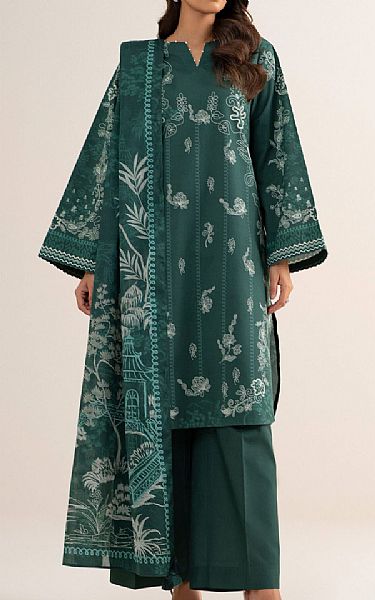 Sapphire Mineral Green Lawn Suit | Pakistani Lawn Dress in USA- Image 1