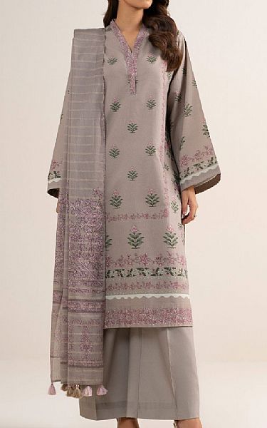 Sapphire Dusty Grey Lawn Suit | Pakistani Lawn Dress in USA- Image 1