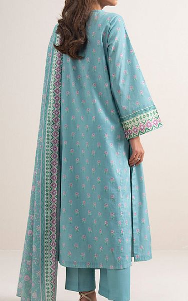 Sapphire Sky Blue Lawn Suit | Pakistani Lawn Dress in USA- Image 2