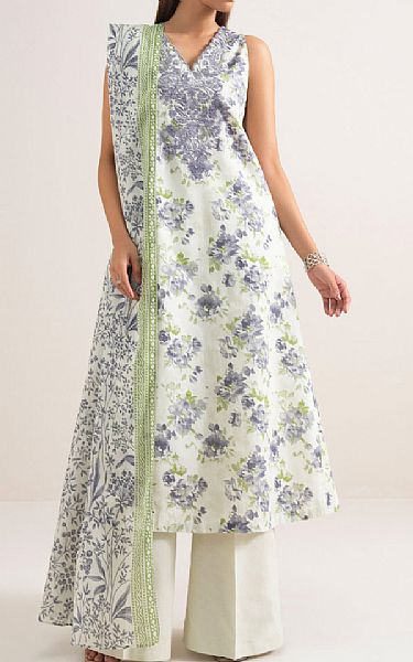 Sapphire White Lawn Suit | Pakistani Lawn Dress in USA- Image 1