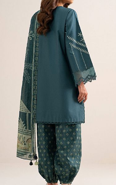Sapphire Slate Blue Cotton Suit | Pakistani Lawn Dress in USA- Image 2