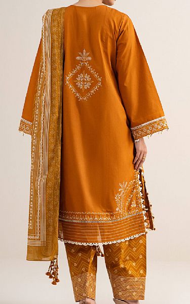 Sapphire Cadmium Orange Cotton Suit | Pakistani Lawn Dress in USA- Image 2