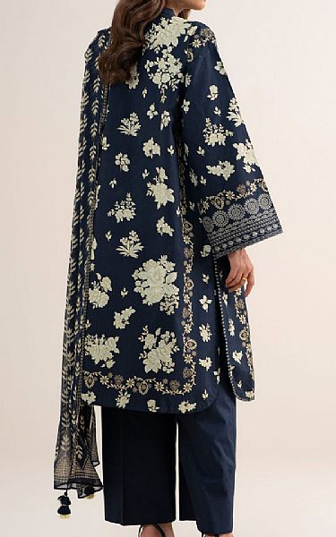 Sapphire Navy/Off White Cotton Suit | Pakistani Lawn Dress in USA- Image 2