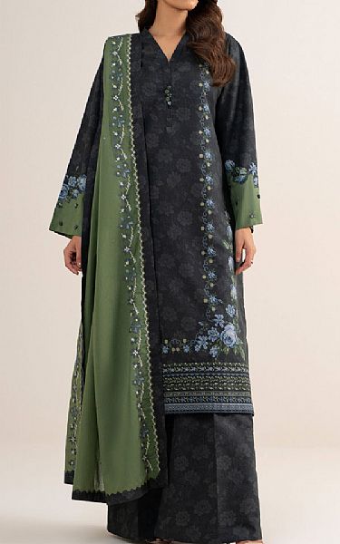Sapphire Black Cotton Suit | Pakistani Lawn Dress in USA- Image 1