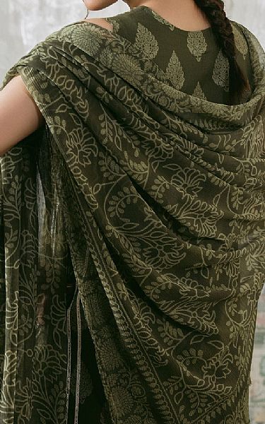Sapphire Hazel Green Cotton Suit | Pakistani Lawn Dress in USA- Image 2