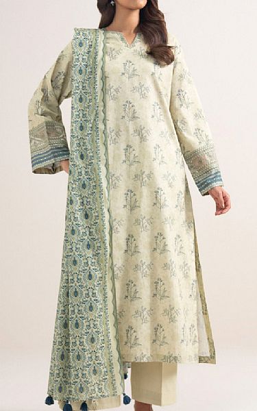 Sapphire Off White Lawn Suit | Pakistani Lawn Dress in USA- Image 1