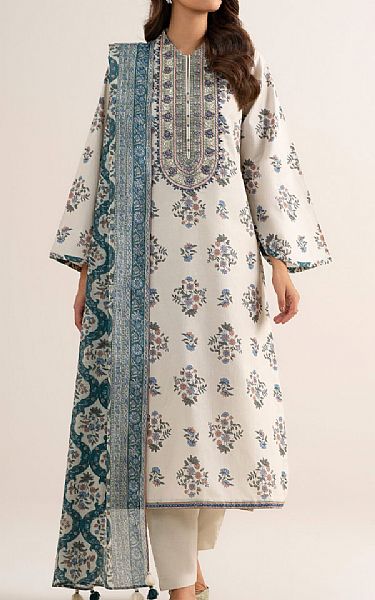 Sapphire Off White Lawn Suit | Pakistani Lawn Dress in USA- Image 1