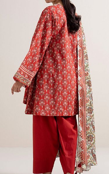 Sapphire Red Lawn Suit | Pakistani Lawn Dress in USA- Image 2