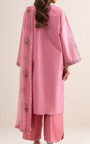 Sapphire Pink Cotton Suit | Pakistani Lawn Dress in USA- Image 2