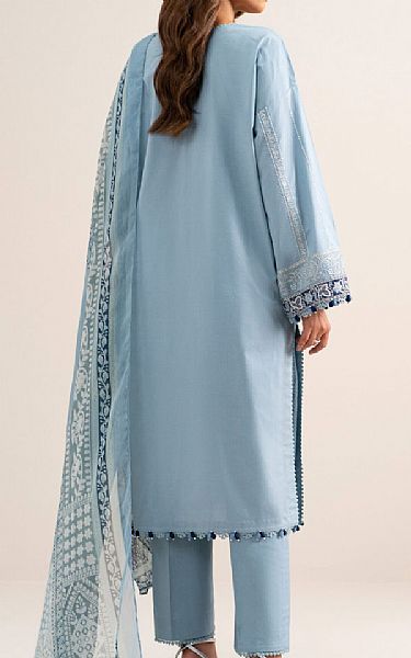 Sapphire Sky Blue Lawn Suit | Pakistani Lawn Dress in USA- Image 2