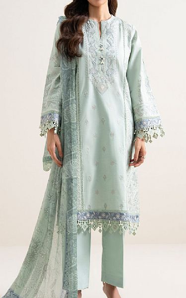 Sapphire Ice Blue Lawn Suit | Pakistani Lawn Dress in USA- Image 1