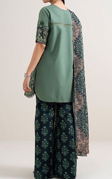 Sapphire Viridian Green Cotton Suit | Pakistani Lawn Dress in USA- Image 2