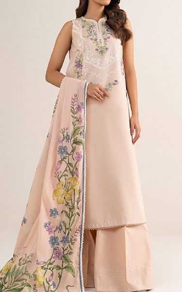 Sapphire Pale Pink Lawn Suit | Pakistani Lawn Dress in USA- Image 1
