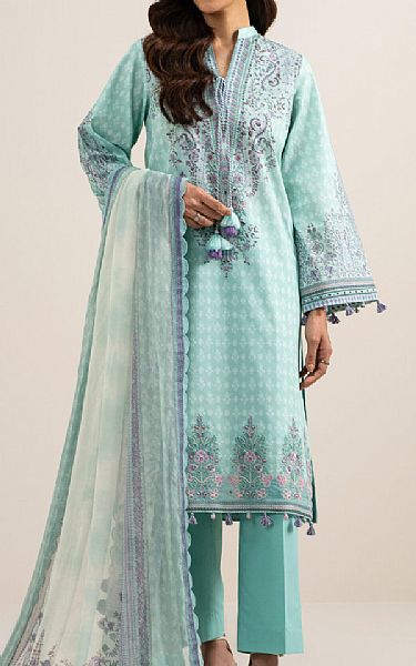 Sapphire Sky Blue Lawn Suit | Pakistani Lawn Dress in USA- Image 1