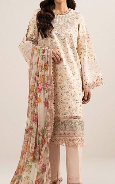 Sapphire Pale Pink Lawn Suit | Pakistani Lawn Dress in USA- Image 1