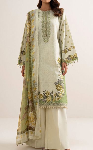 Sapphire Off White Cotton Suit | Pakistani Lawn Dress in USA- Image 1