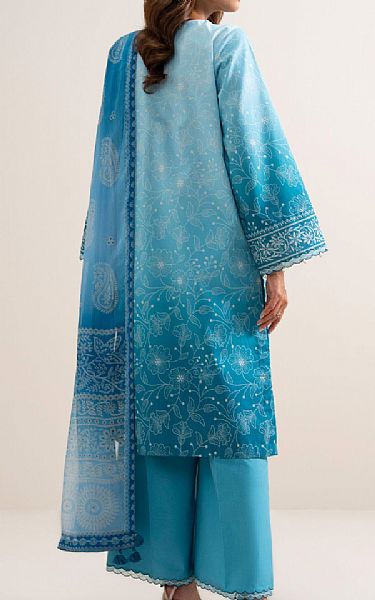 Sapphire Celestial Blue Lawn Suit | Pakistani Lawn Dress in USA- Image 2
