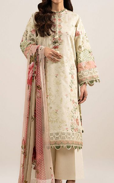 Sapphire Ivory Lawn Suit | Pakistani Lawn Dress in USA- Image 1