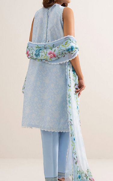 Sapphire Light Blue Cotton Suit | Pakistani Lawn Dress in USA- Image 2