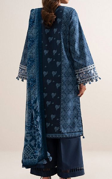 Sapphire Navy Blue Lawn Suit | Pakistani Lawn Dress in USA- Image 2