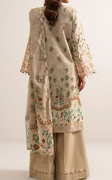 Sapphire Beige Lawn Suit | Pakistani Lawn Dress in USA- Image 2