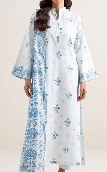 Sapphire White Lawn Suit | Pakistani Lawn Dress in USA- Image 1
