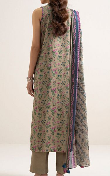 Sapphire Tan Cotton Suit | Pakistani Lawn Dress in USA- Image 2