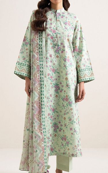 Sapphire Sea Mist Cotton Suit | Pakistani Lawn Dress in USA- Image 1