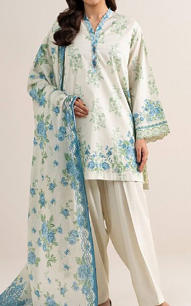 Sapphire Off White Lawn Suit | Pakistani Lawn Dress in USA- Image 1