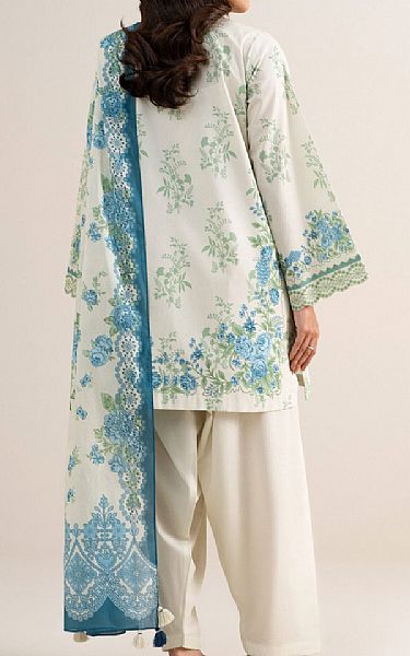 Sapphire Off White Lawn Suit | Pakistani Lawn Dress in USA- Image 2