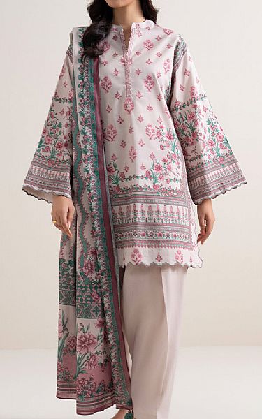 Sapphire Light Grey Lawn Suit | Pakistani Lawn Dress in USA- Image 1