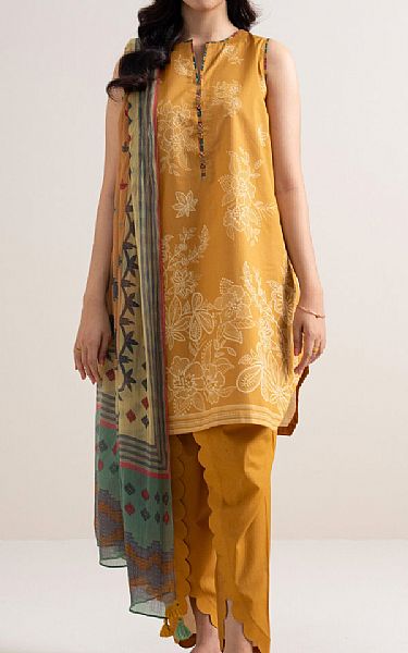 Sapphire Pastel Orange Lawn Suit | Pakistani Lawn Dress in USA- Image 1