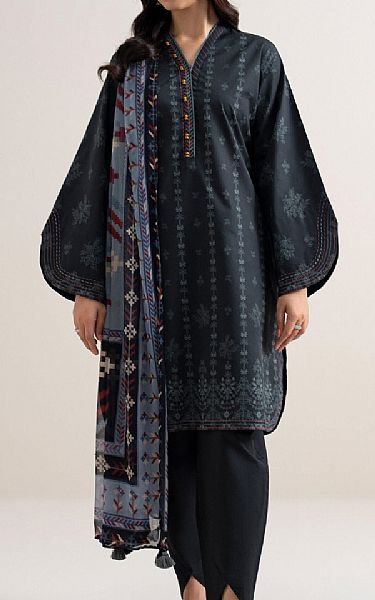 Sapphire Black Lawn Suit | Pakistani Lawn Dress in USA- Image 1